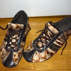 COACH Satin Sneakers